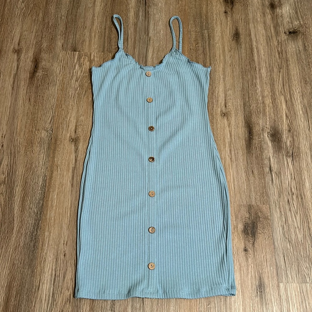 Shein Light Blue Dress Size Small